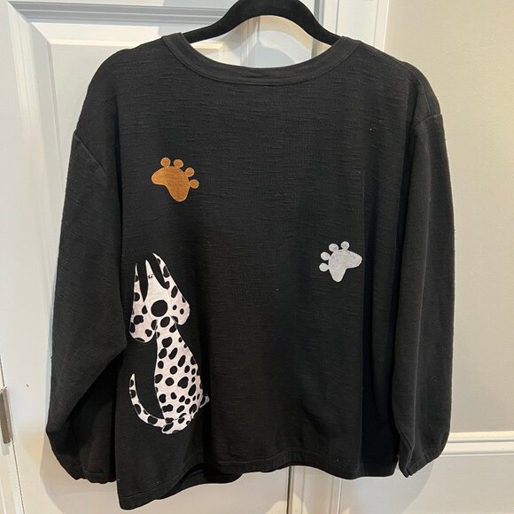 Cute sweater with dogs XL - Picture 2 of 3